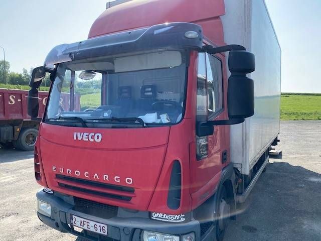 Box Truck Iveco Eurocargo 75E18 Diesel 2008