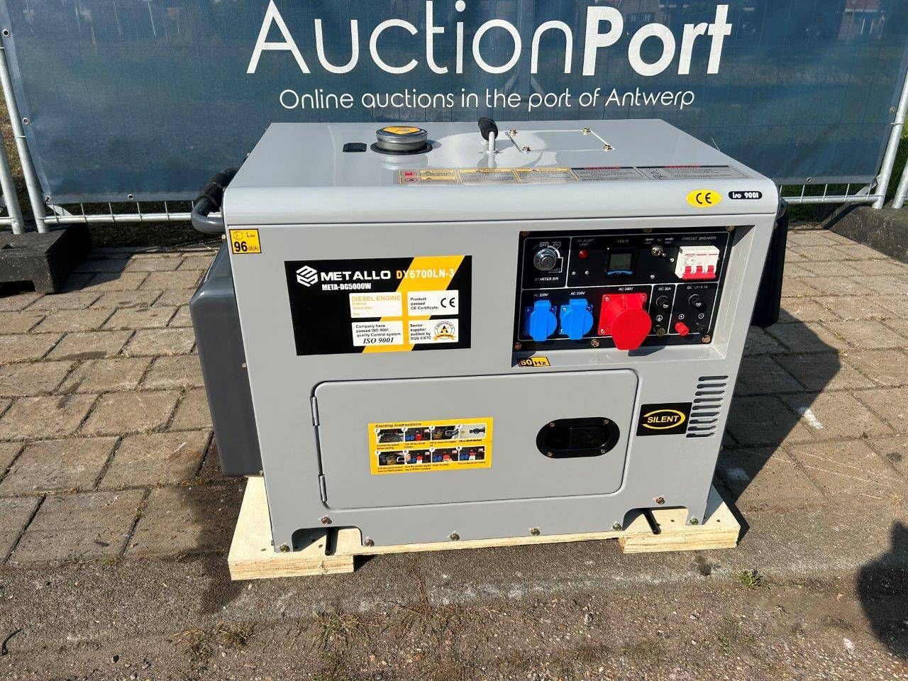Generator Metallo DY6700LN-3 Diesel 5kVA