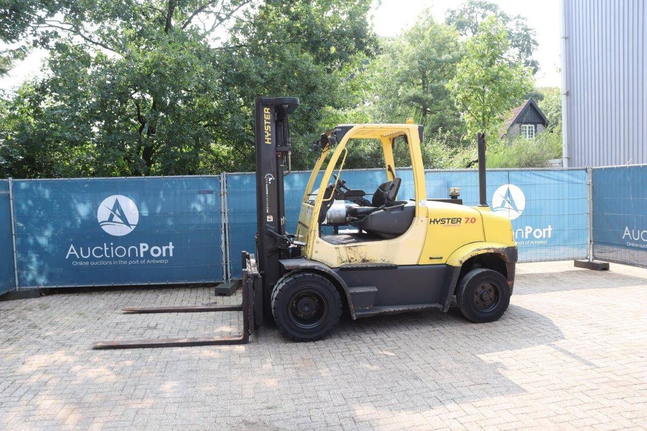 Forklift Hyster H7.0FT LPG+Diesel 7000kg 5.6m 2008