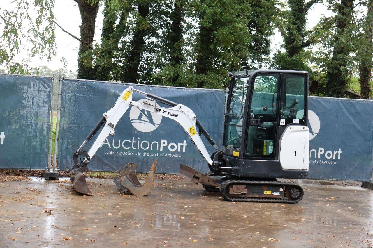 Mini-pelle Bobcat E19, compacte, diesel, année 2018