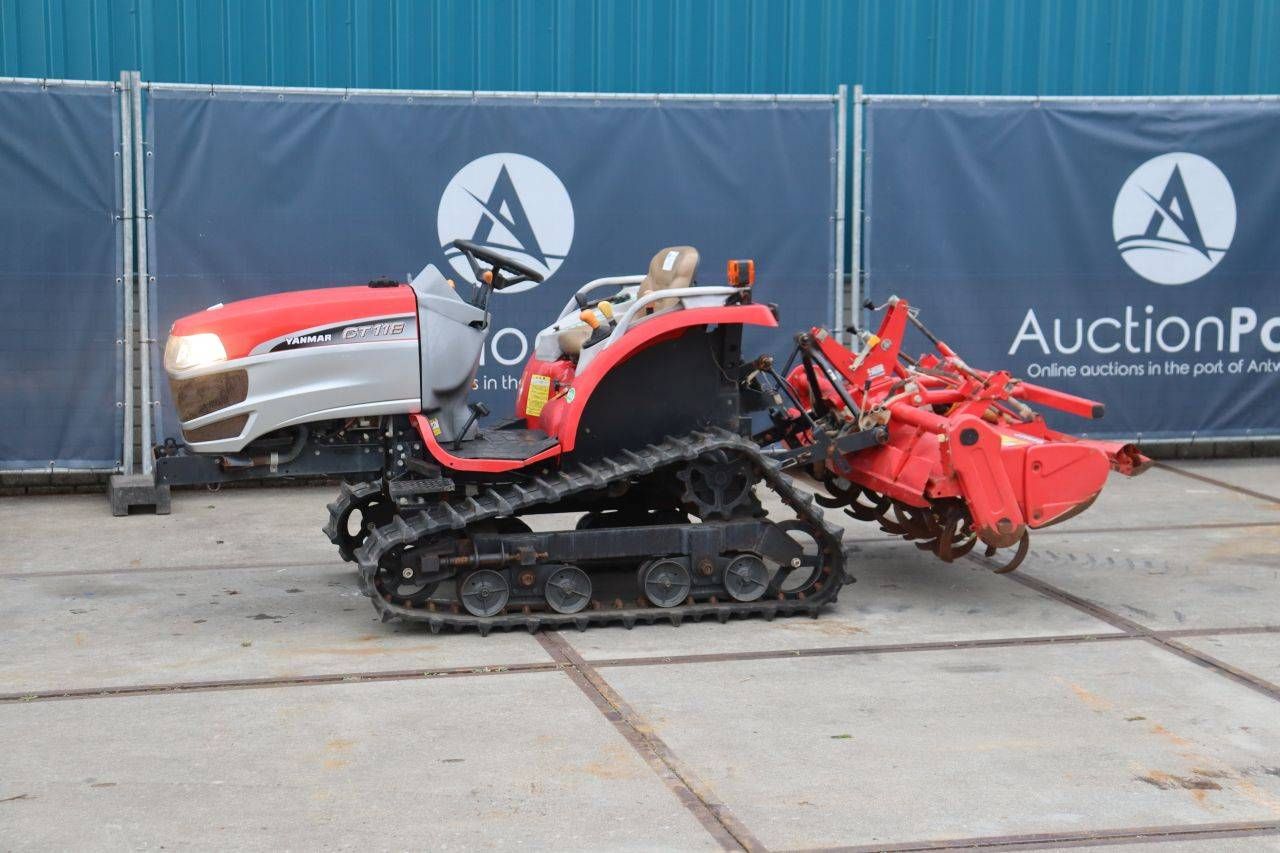 Trattore cingolato Yanmar CT118 Diesel 18 CV con coltivatore