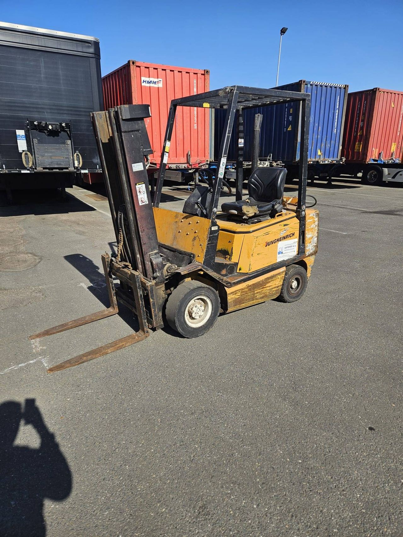 Jungheinrich LPG forklift
