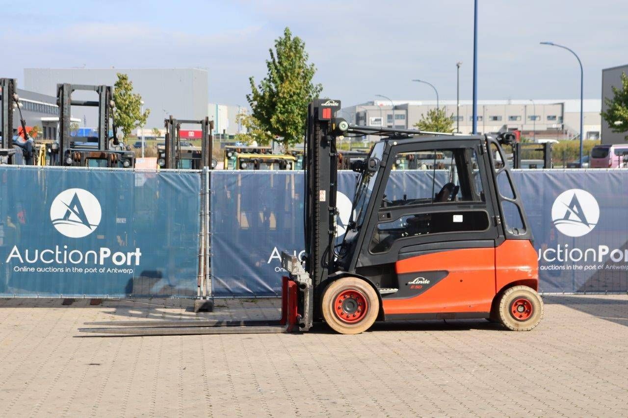 Forklift Linde E50HL-01/600 Electric 5000kg 3.76m 2019