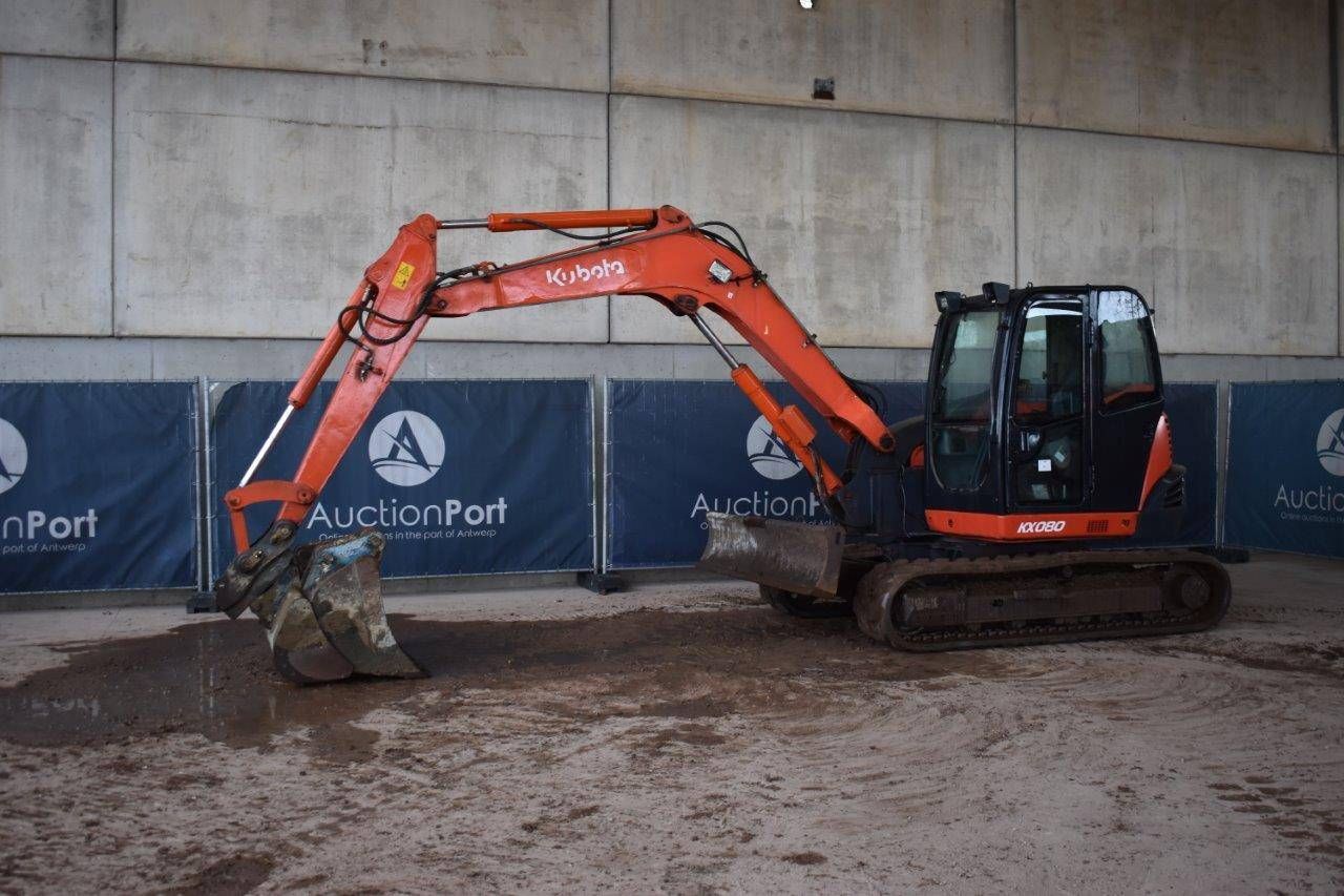 Crawler excavator Kubota KX080 Diesel