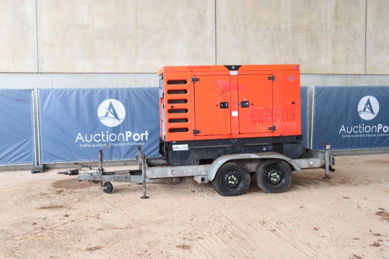 Generator SDMO R66C3 Diesel on Trailer Knott