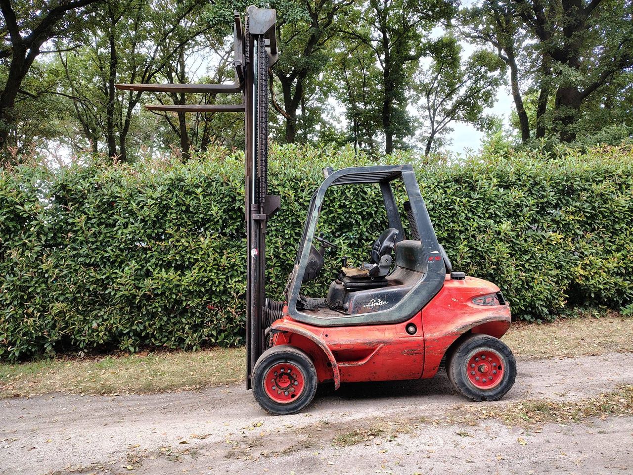 Linde H40D Diesel Forklift 4000kg 1989