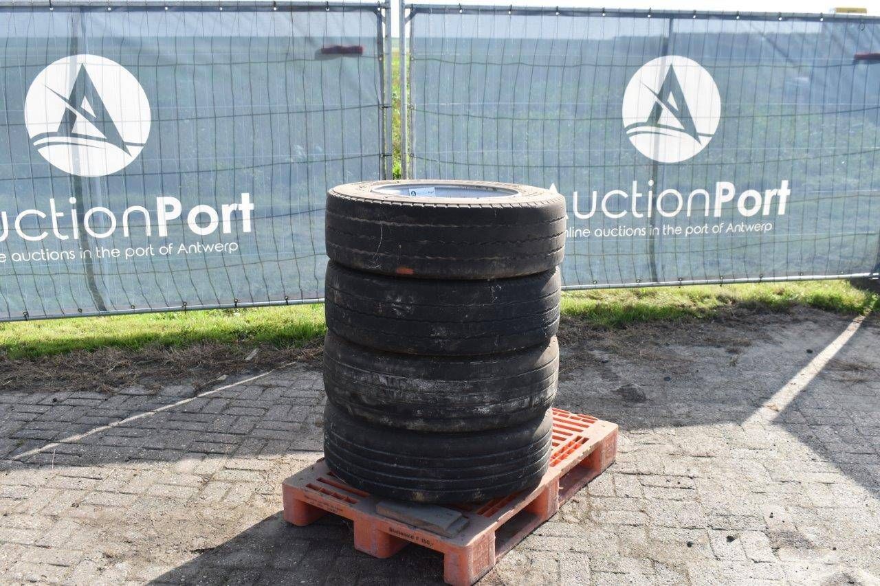 Set of tires Bridgestone R168 with rims