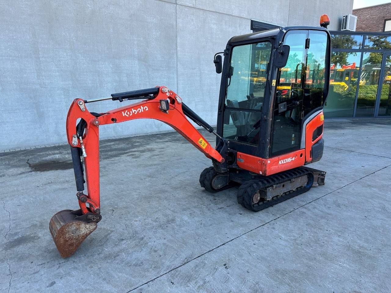 Mini excavator Kubota KX016-4 Diesel 9.6kW 2016
