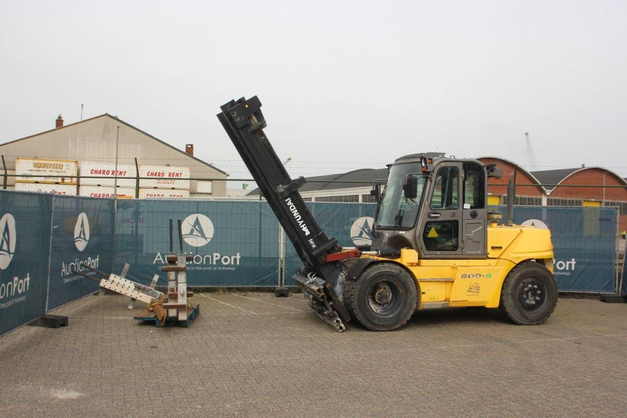 Hyundai 80D-9 Diesel Forklift 8000kg 2016