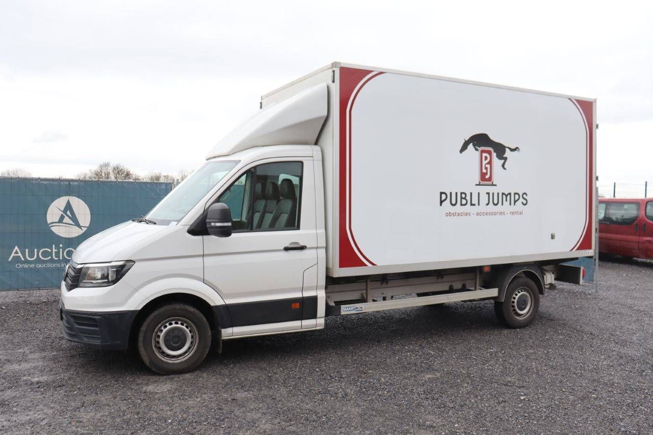 Box Truck Volkswagen Crafter Diesel 177 hp 2018