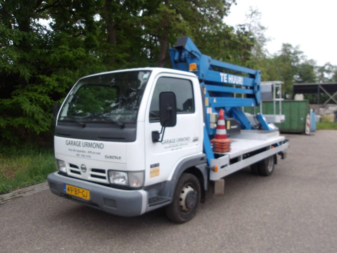 Nissan Cabstar Diesel Self-propelled Aerial Platform 17.8m 2004