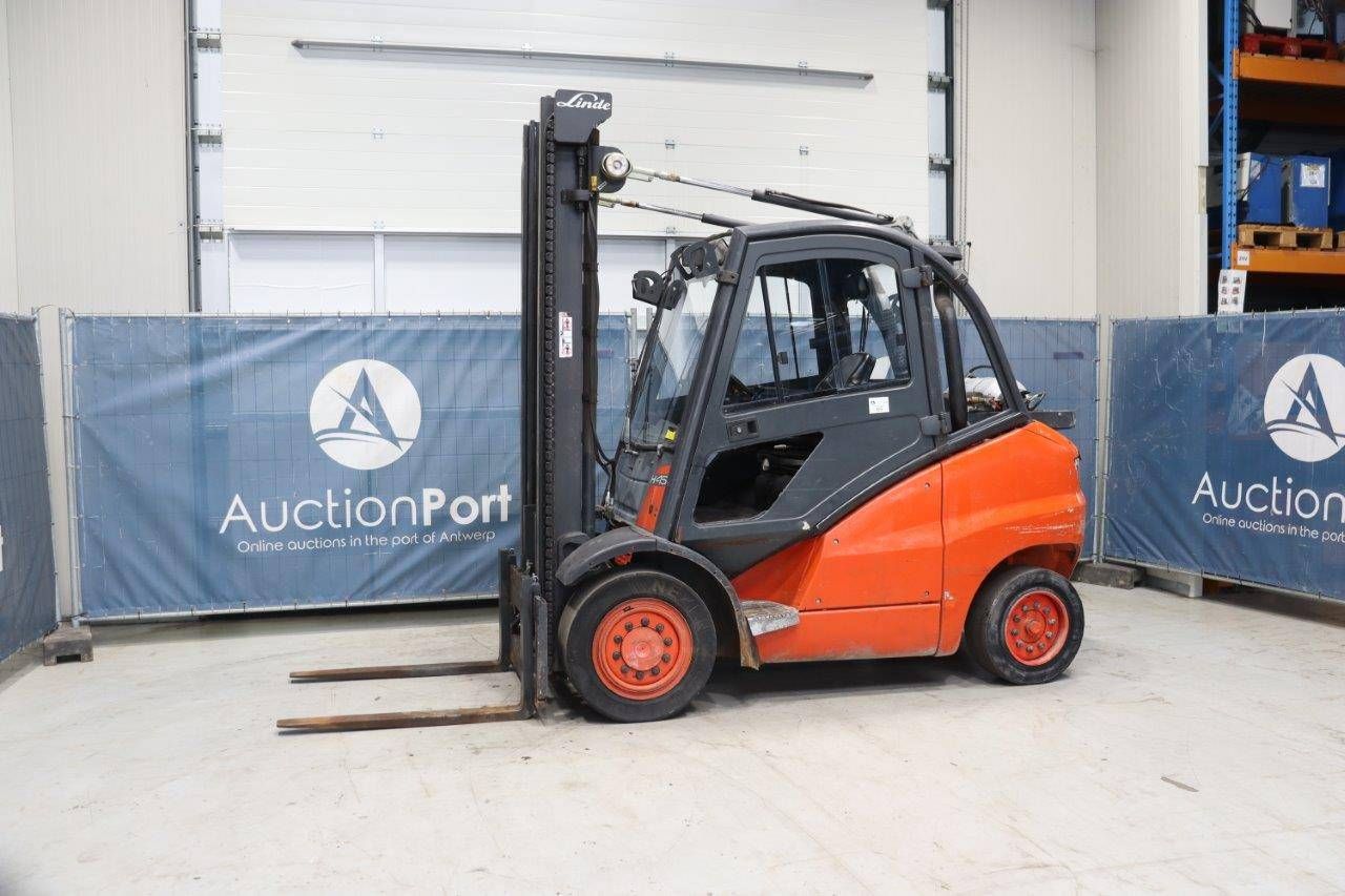 Forklift Linde H45T LPG 4500kg 4.1m 2005