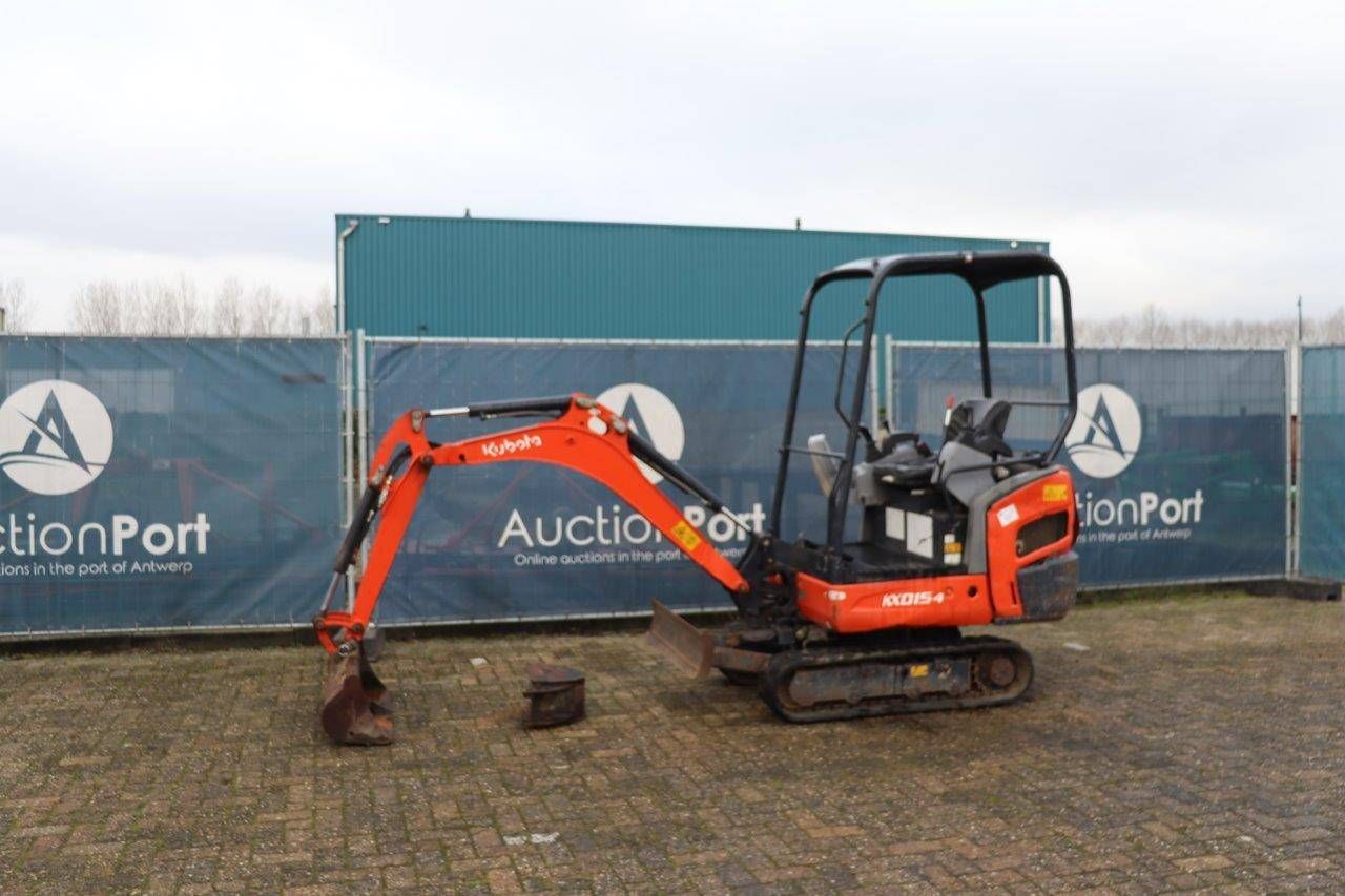 Mini digger Kubota KX015-4 Diesel 2017