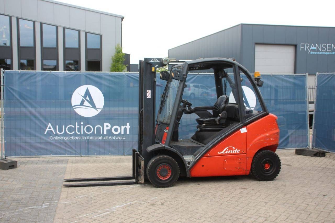 Linde H20D Diesel-Gabelstapler 2000 kg 4,0 m 2004
