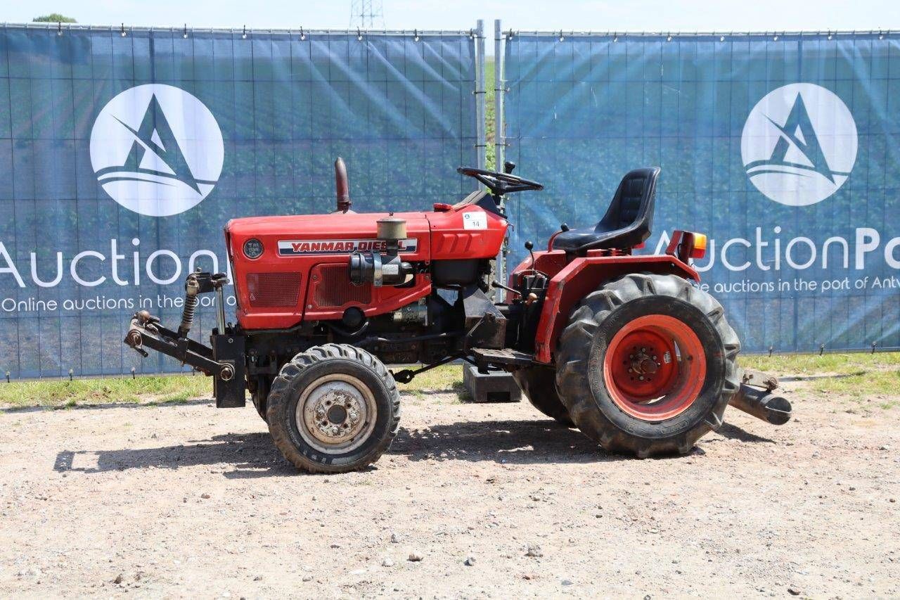 Mini tractor Yanmar YM186D Diesel 18hp with ground roller