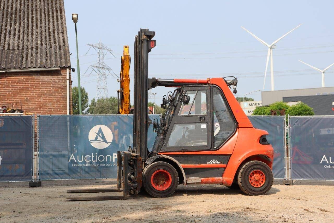 Forklift Linde H80D Diesel 8000kg 6.5m 1995