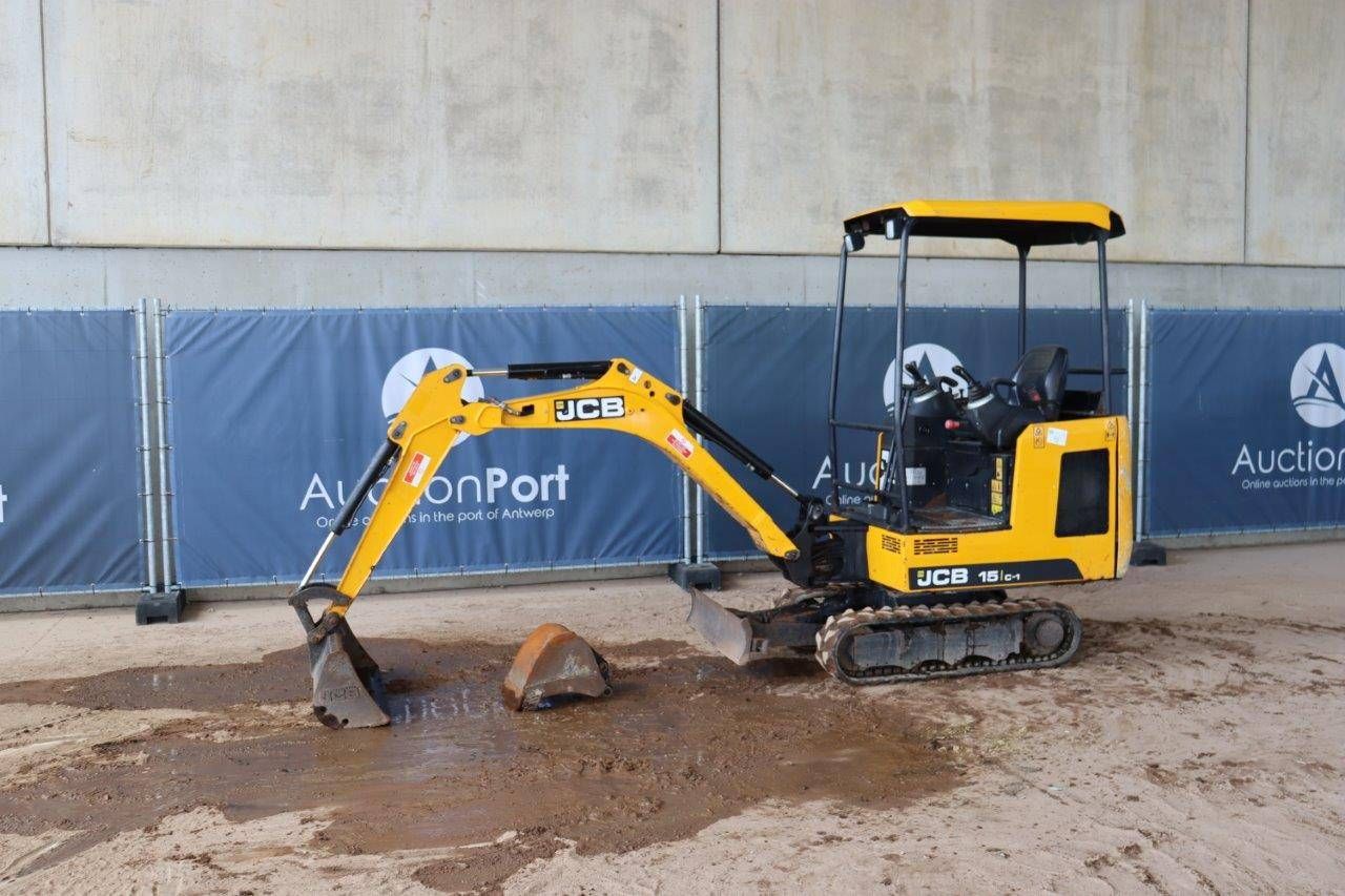 Mini digger JCB 15C-1 Diesel 16hp 2018