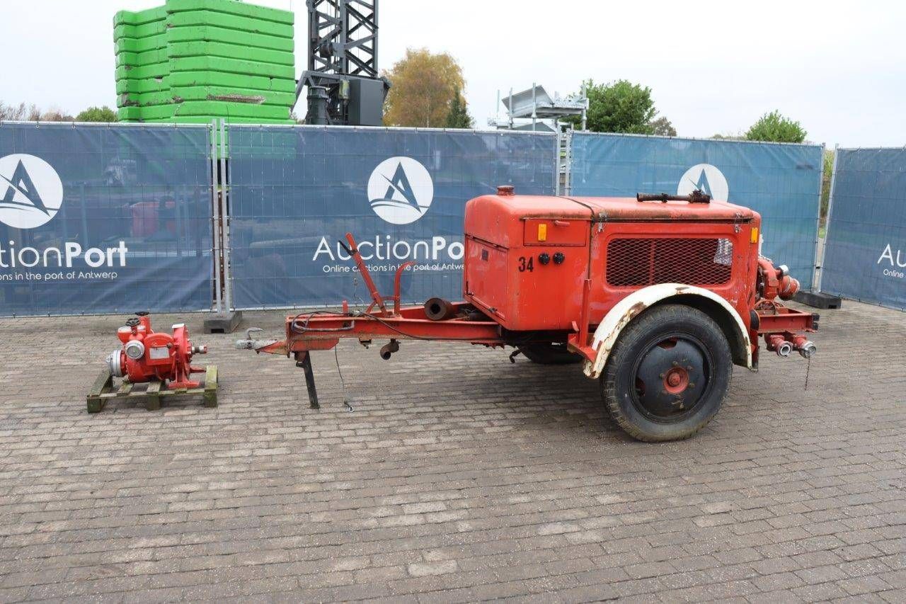 Trailer motor sprayer Ziegler TS 8/8 1957