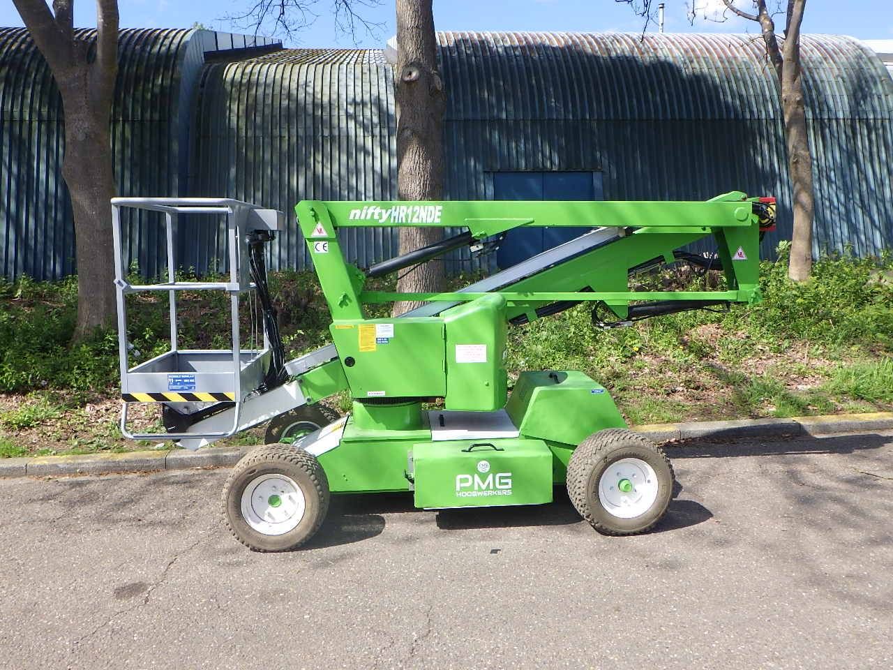 Articulating telescopic boom lift Nifty HR12NDE Bi-energy 12.20m 2012