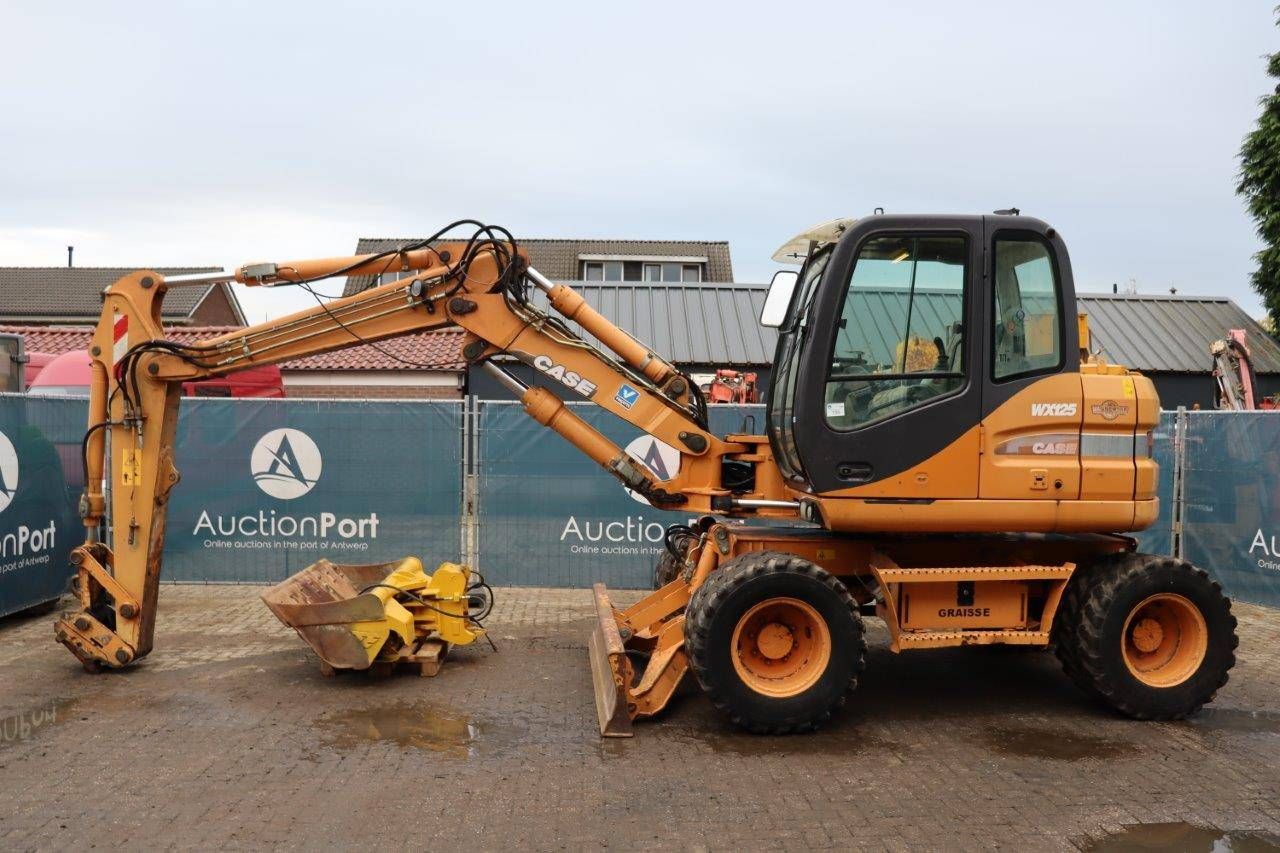 Wheel excavator Case WX125 Diesel 113hp 