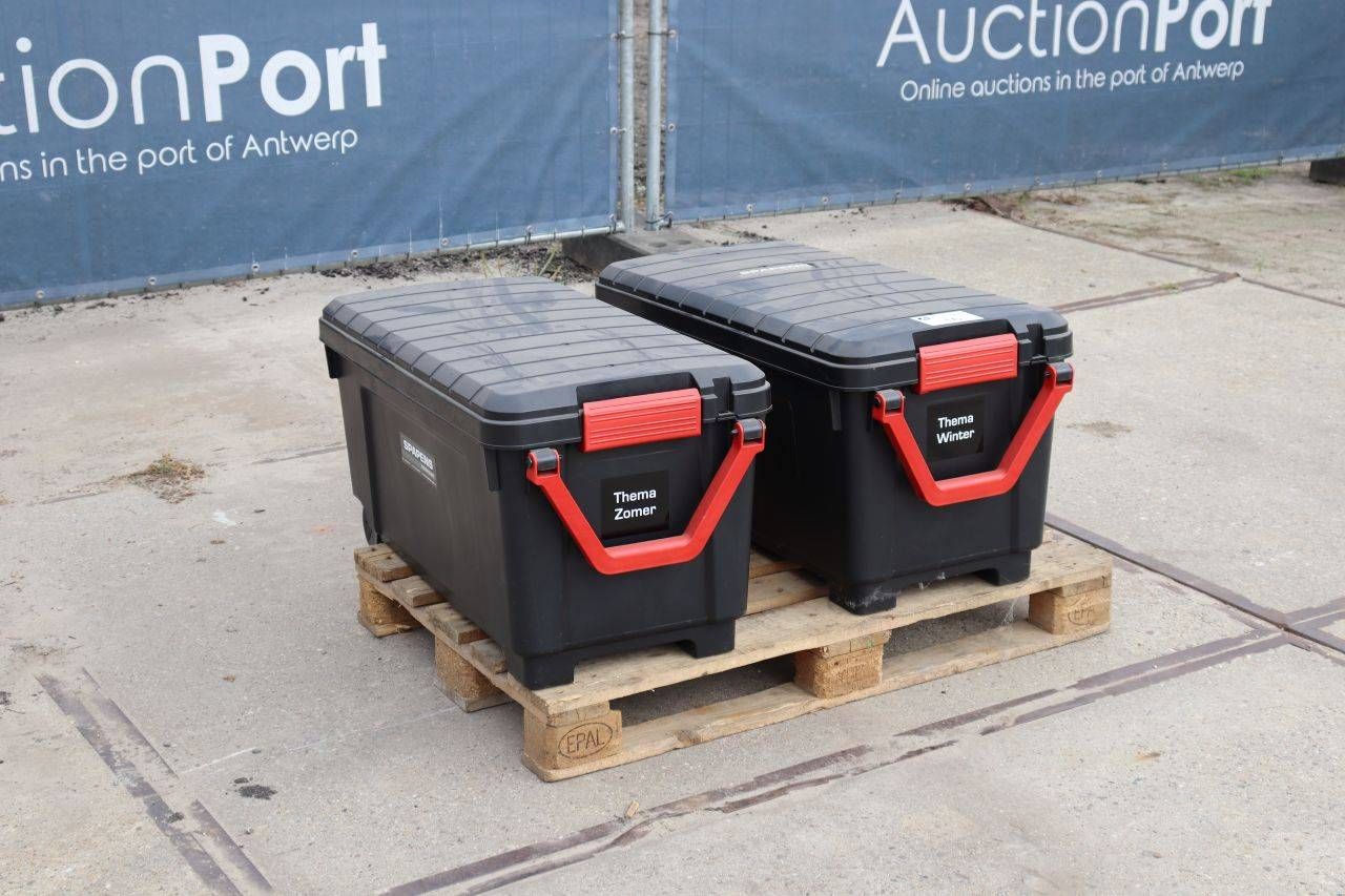 Spapens Storage Boxes Rental 2 Pieces With Seasonal Decoration