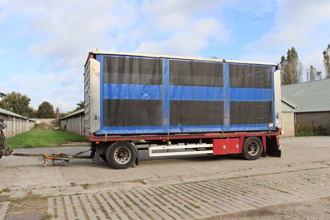 Curtainsider semi-trailer CUPPERS SA 10-10L 20000kg 2002