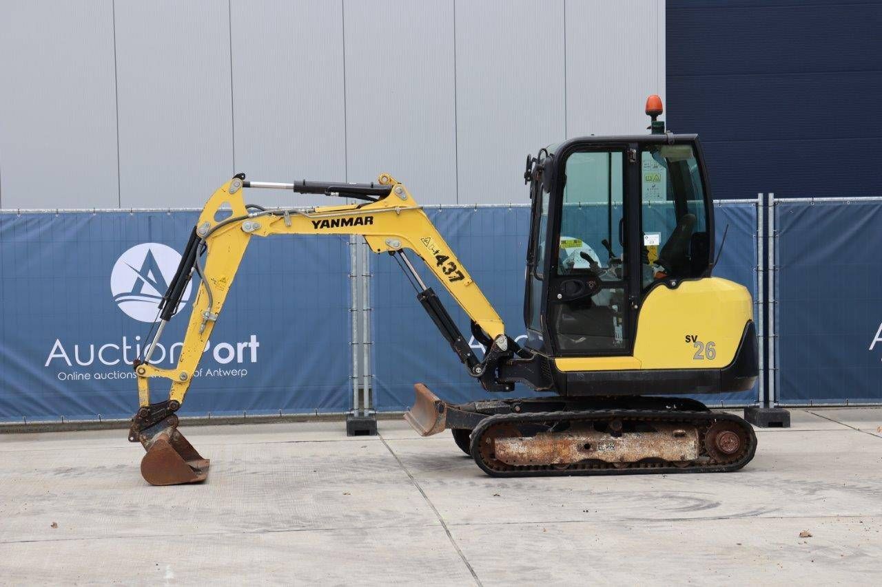 Crawler excavator Yanmar SV26 Diesel 24hp 2018