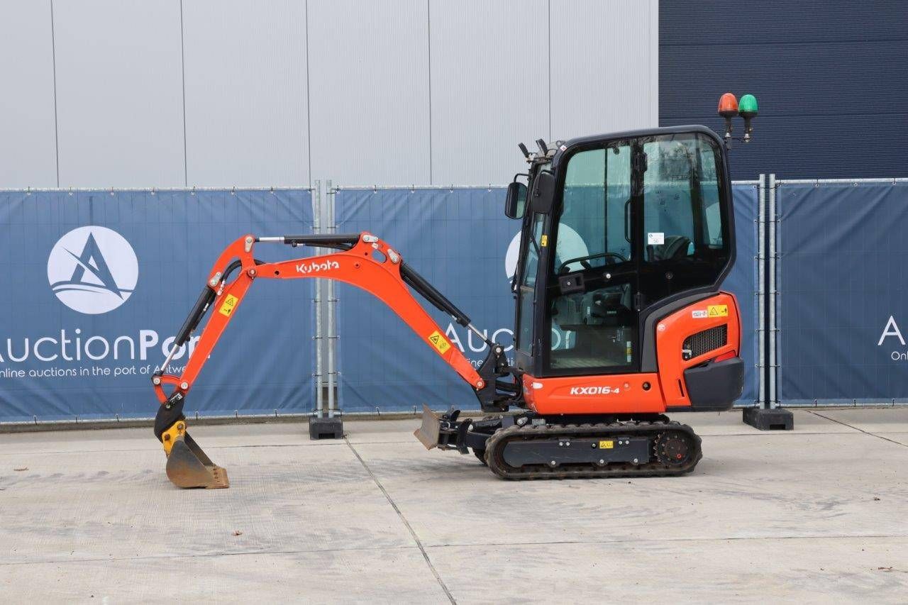 Mini digger Kubota KX016-4 Diesel 13hp 2023