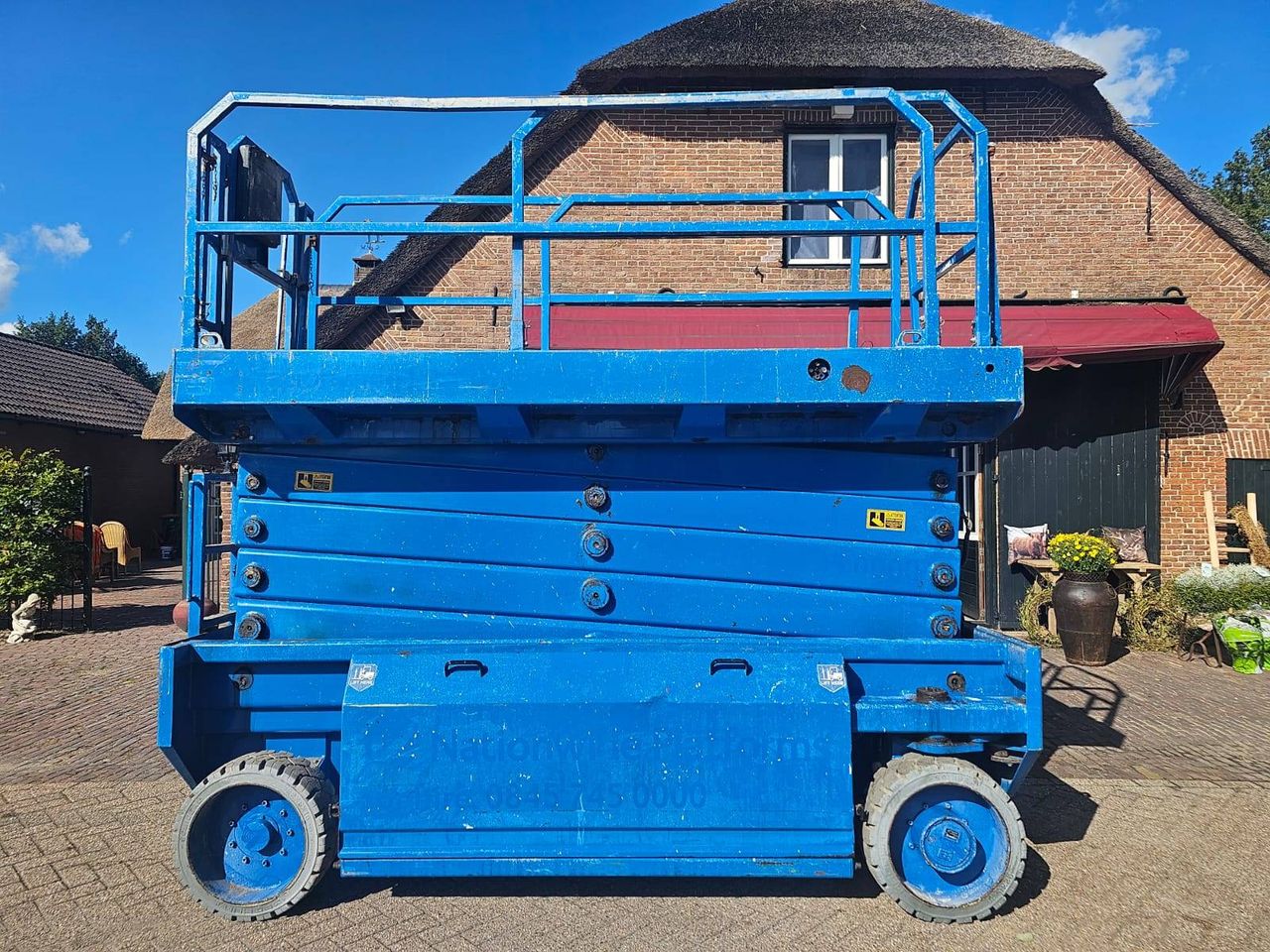 Scissor lift HAB S152-12E2WD Electric 15.2m