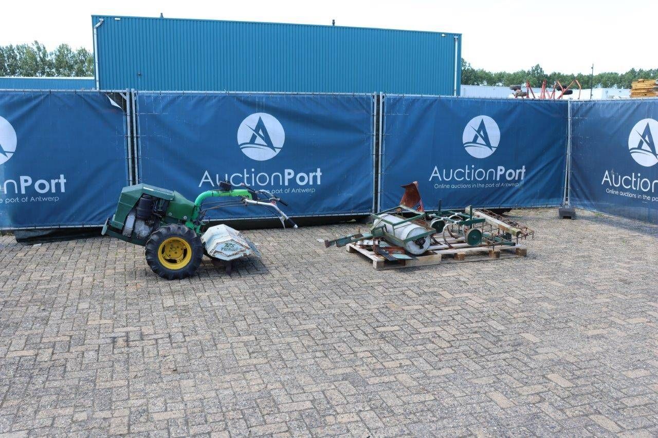 Diesel cultivator Ferrari 72S with attachment parts