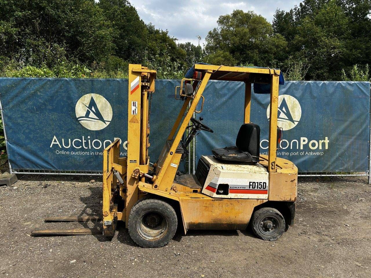 Forklift Komatsu F15D diesel