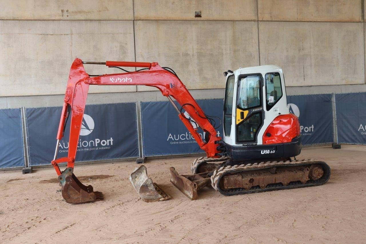 Crawler excavator Kubota U50-3a Diesel 40hp 2014