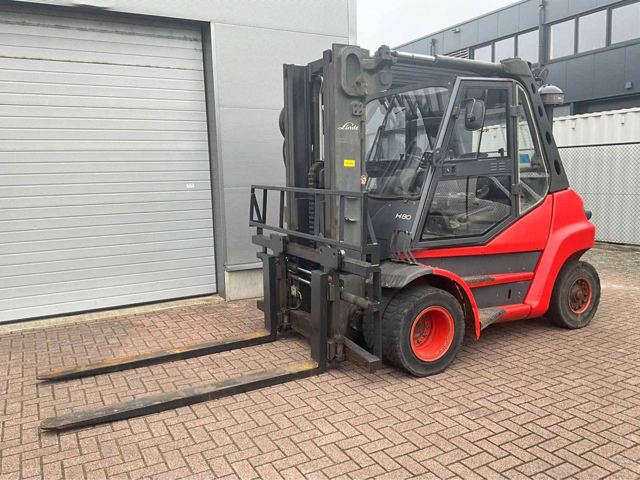 Forklift Linde H80D-02 Diesel 8000kg 4.67m 2014