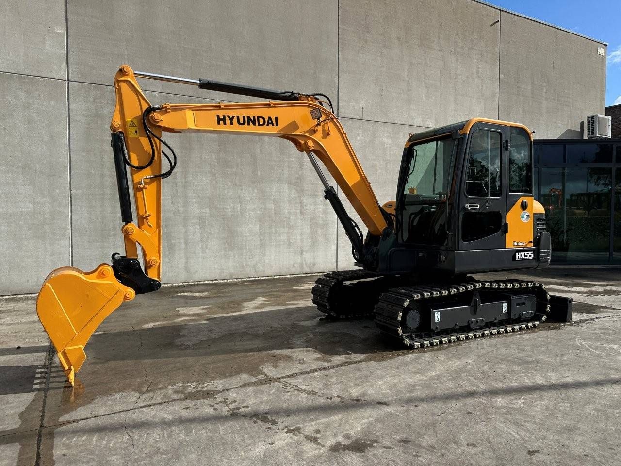 Midigraafmachine Hyundai HX55 Diesel 2019