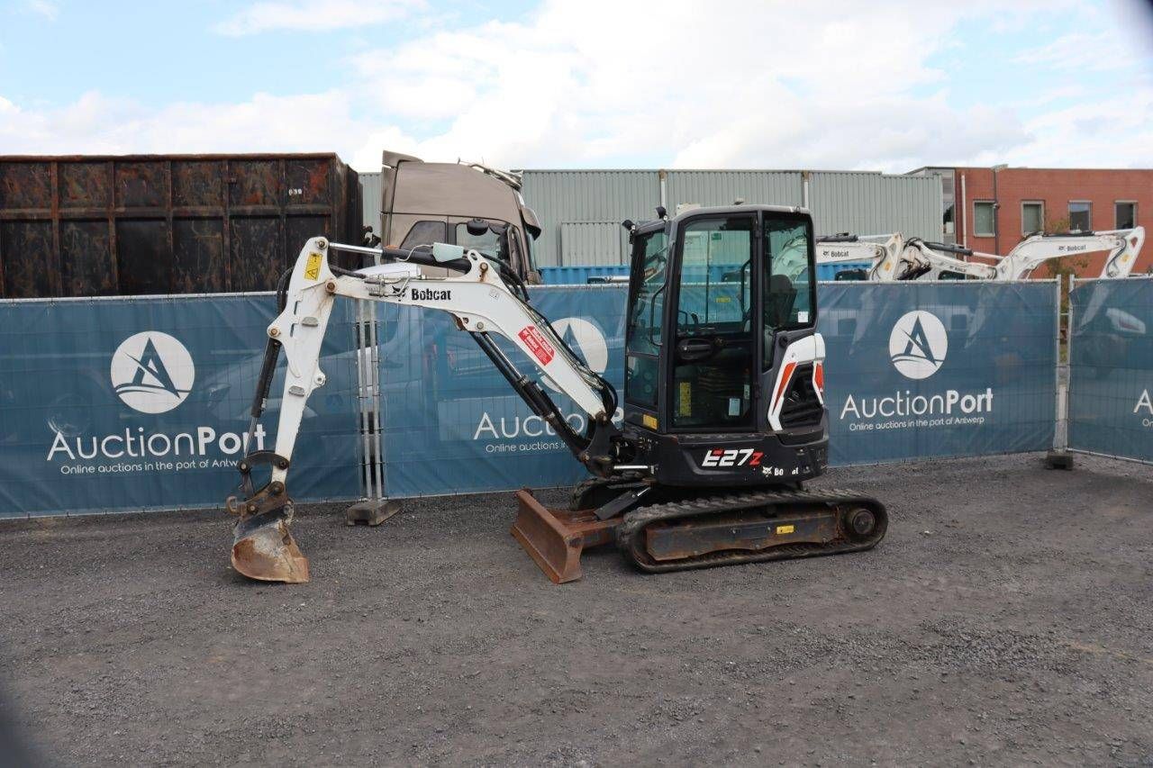 Mini digger Bobcat E27Z Diesel 2019