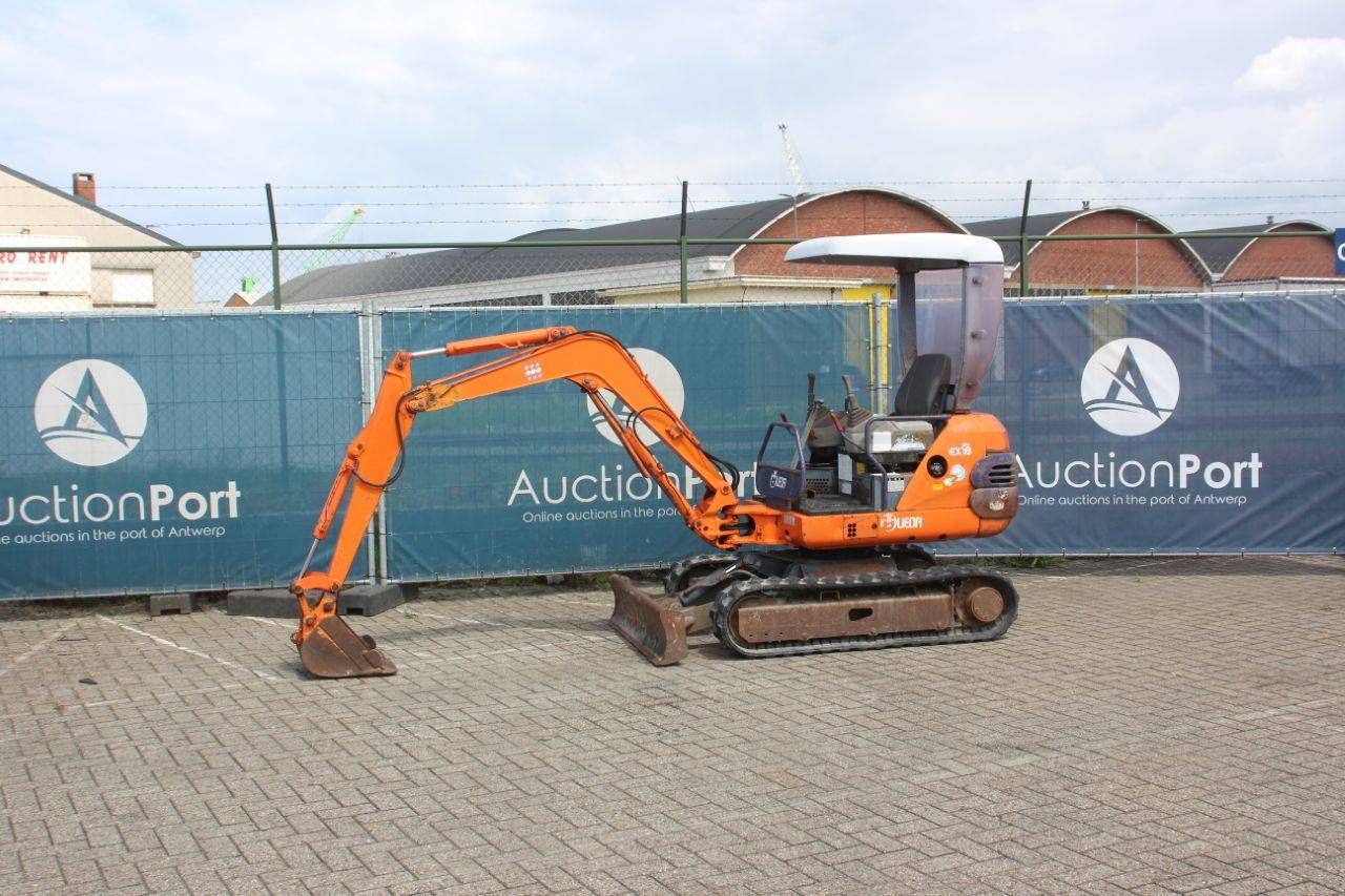 Mini excavator Hitachi EX18-2 Diesel 12kW