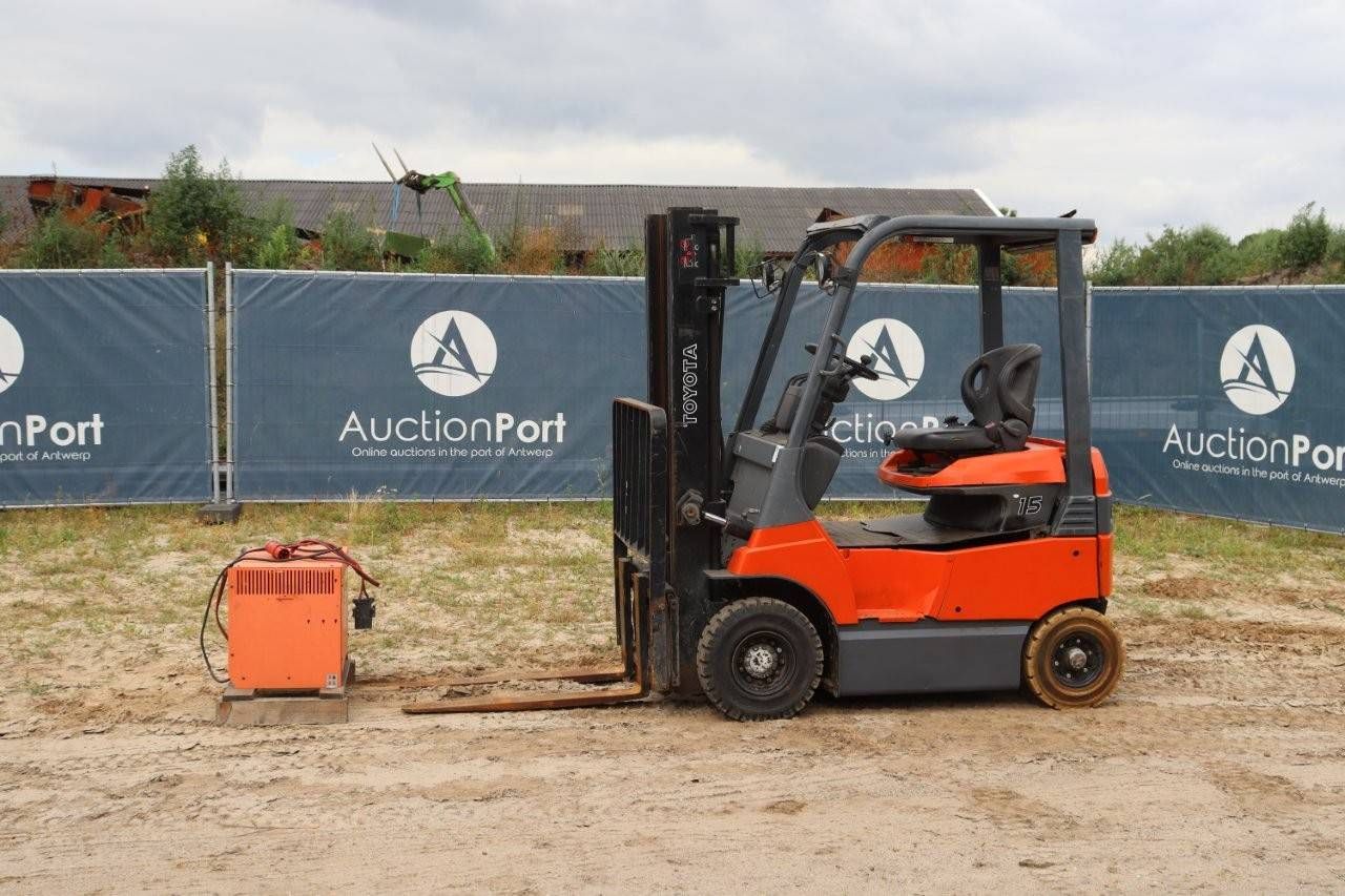Forklift Toyota 7 FBH 15 Electric 1500kg 3.3m 2010