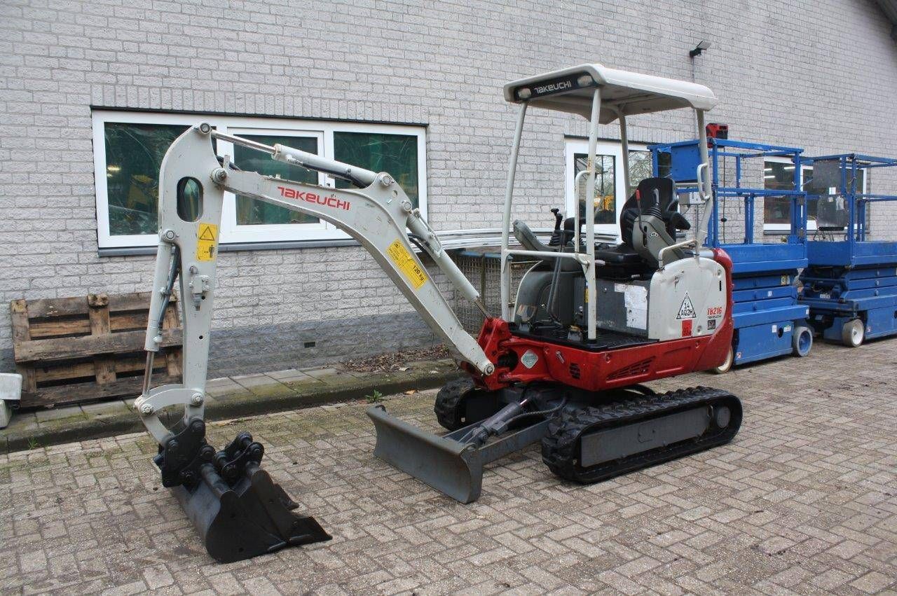 Mini digger Takeuchi TB216 Diesel 16hp 2017