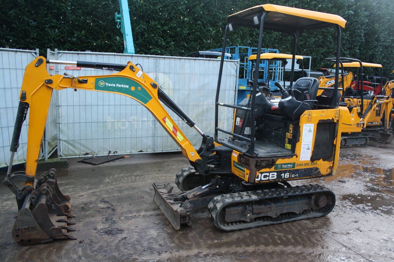 Mini digger JCB 16C-1 T3 Diesel 2019