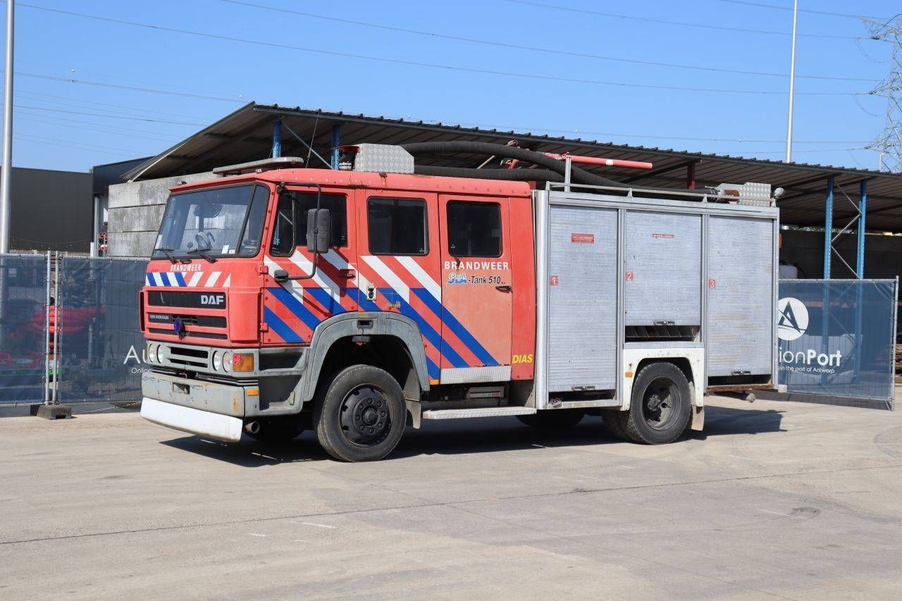 Fire truck DAF 1700 ATI Diesel 1991