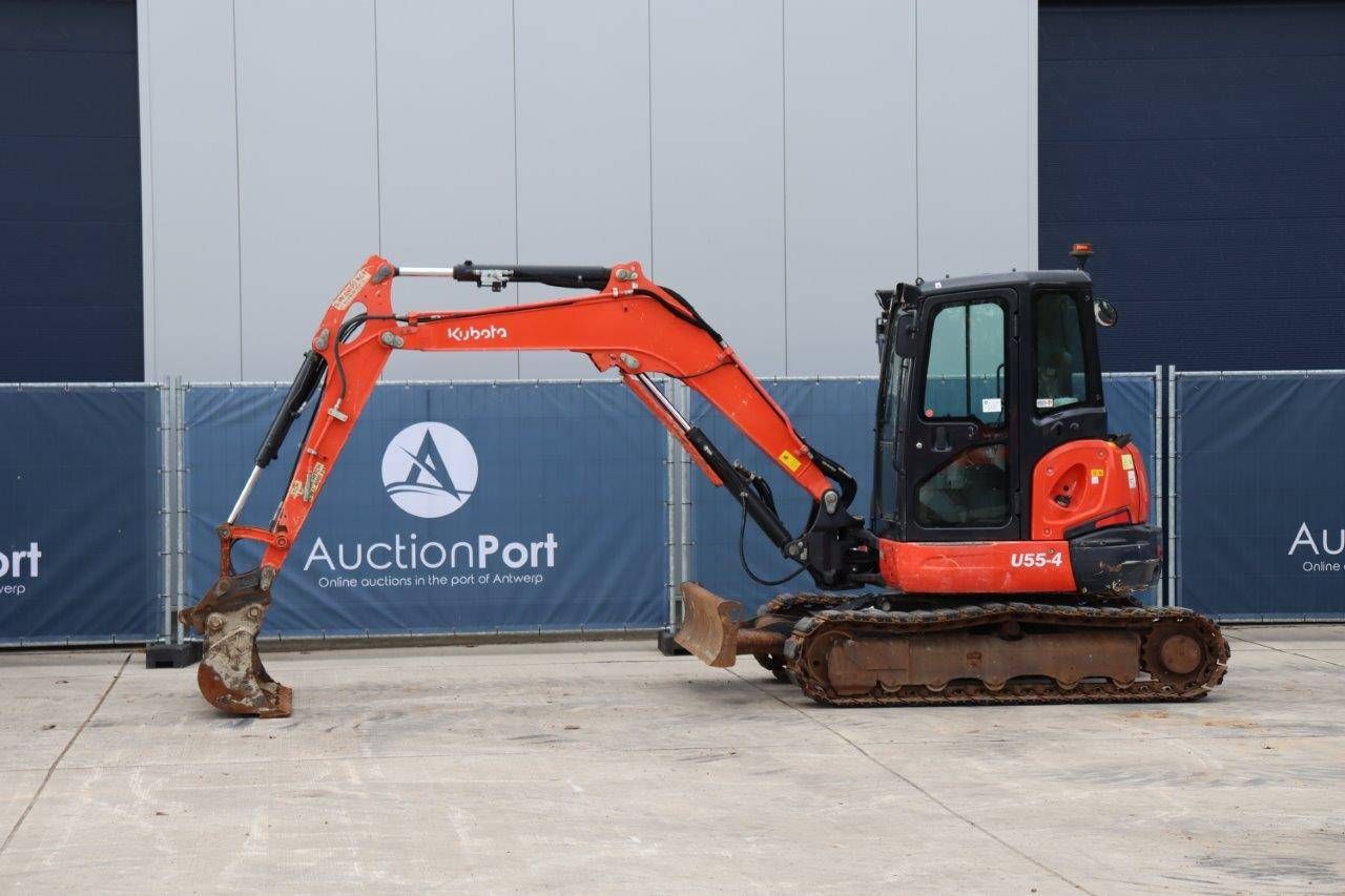 Crawler excavator Kubota U55-4 Diesel