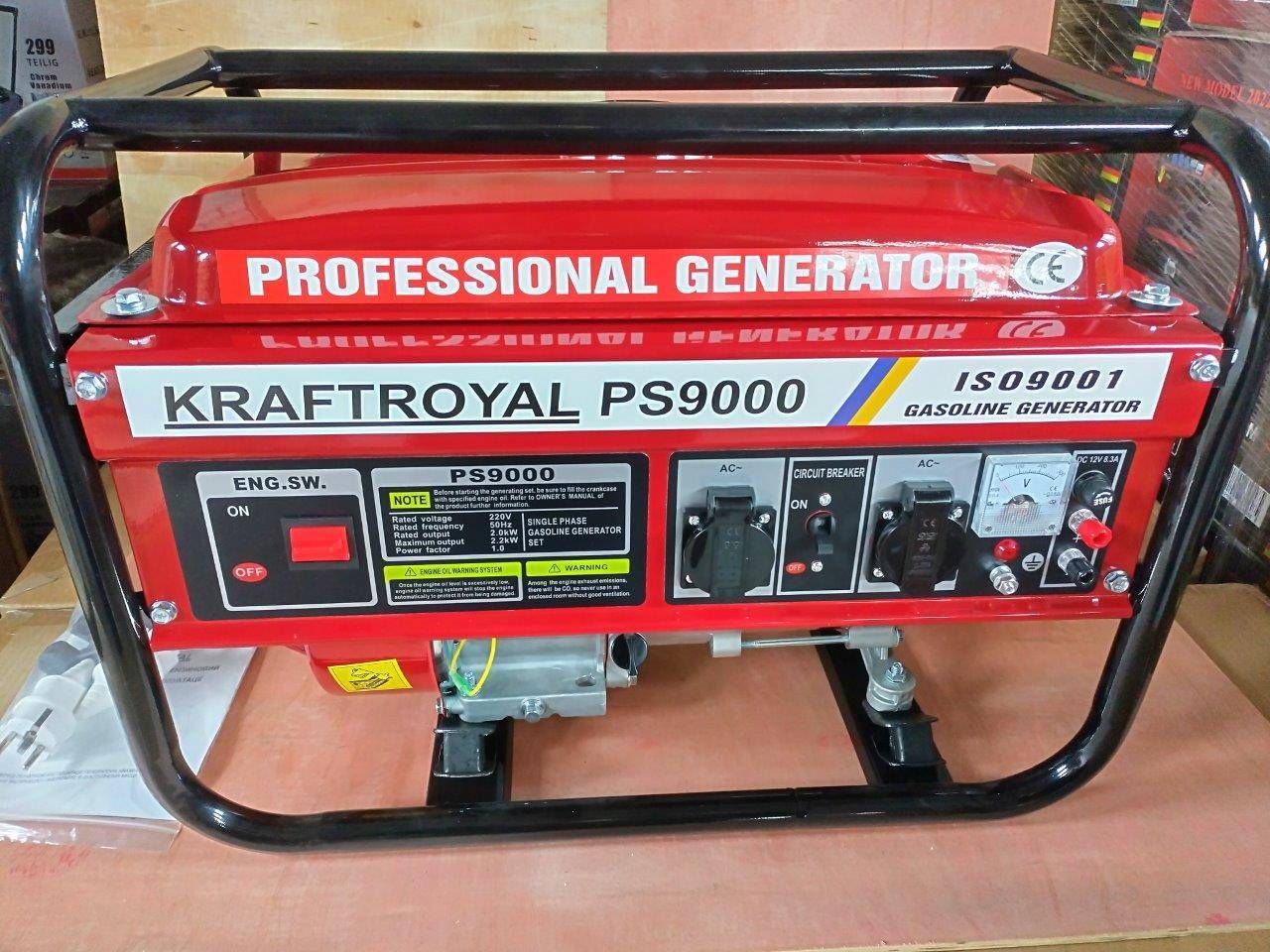 Generator Kraftroyal PS9000 Gasoline New