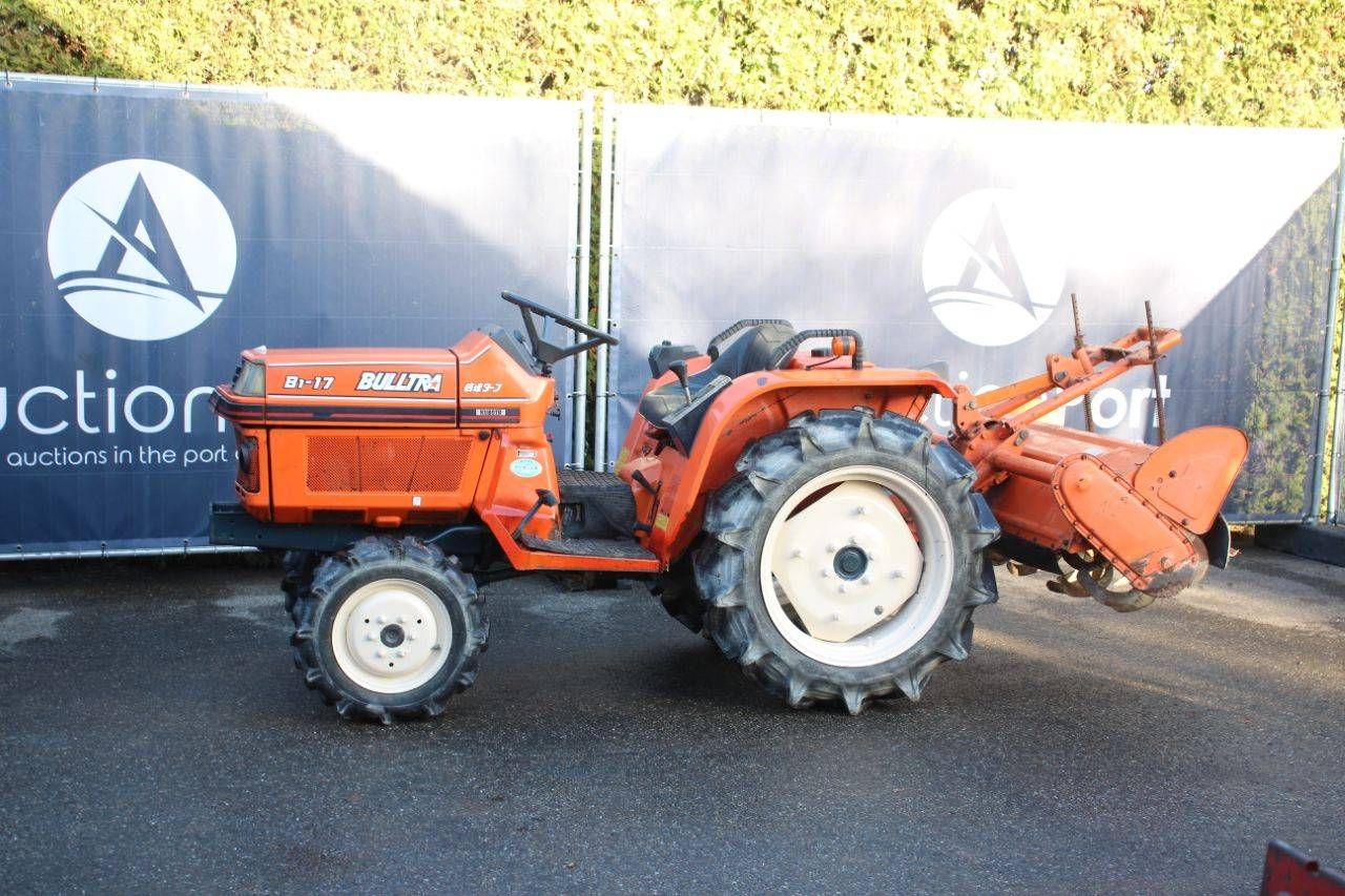 Mini tractor Kubota B1-17 Bulltra Diesel with cultivator (Margin)