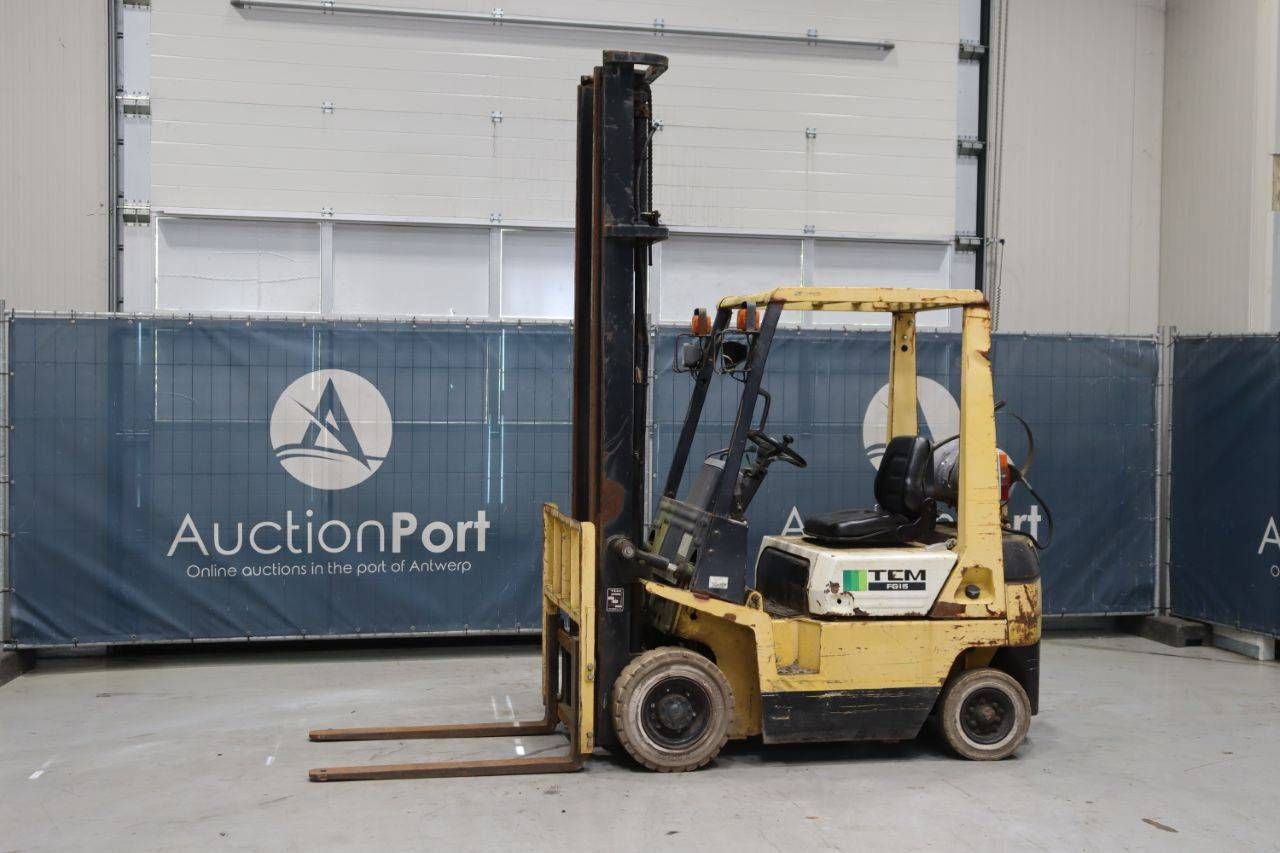 Forklift TCM FG15N17t LPG 1500kg 5m 1992