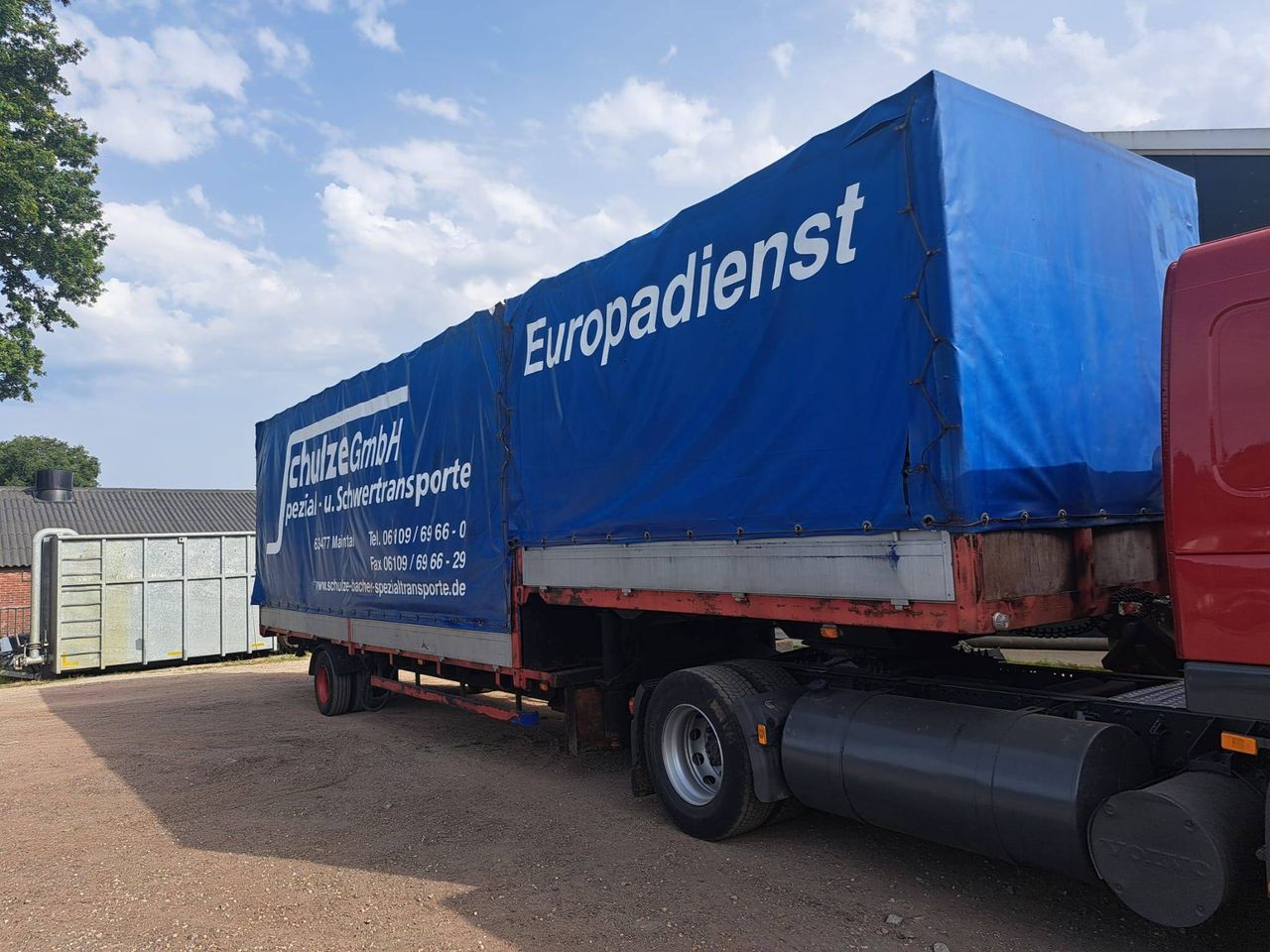 Sailing trailer Low loader Ruthmann Hydraulic