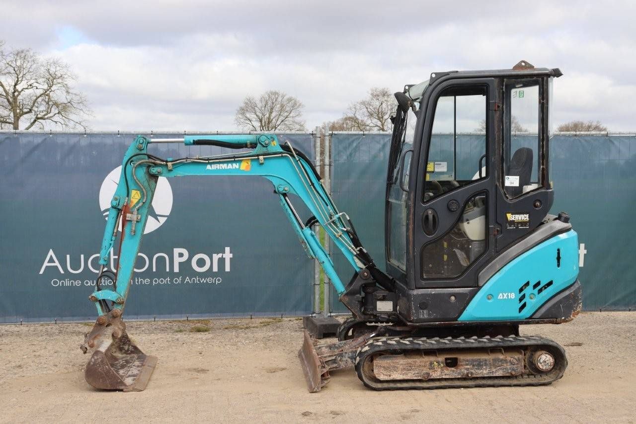 Mini excavator Airman AX18-4 CGL Diesel 2014