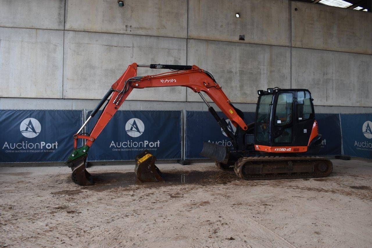 Crawler excavator Kubota KX080-4 Diesel