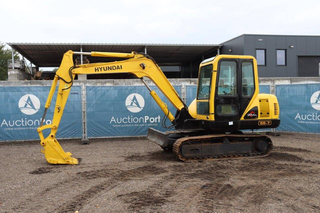 Crawler excavator Hyundai R55-7 Diesel 53hp 2013