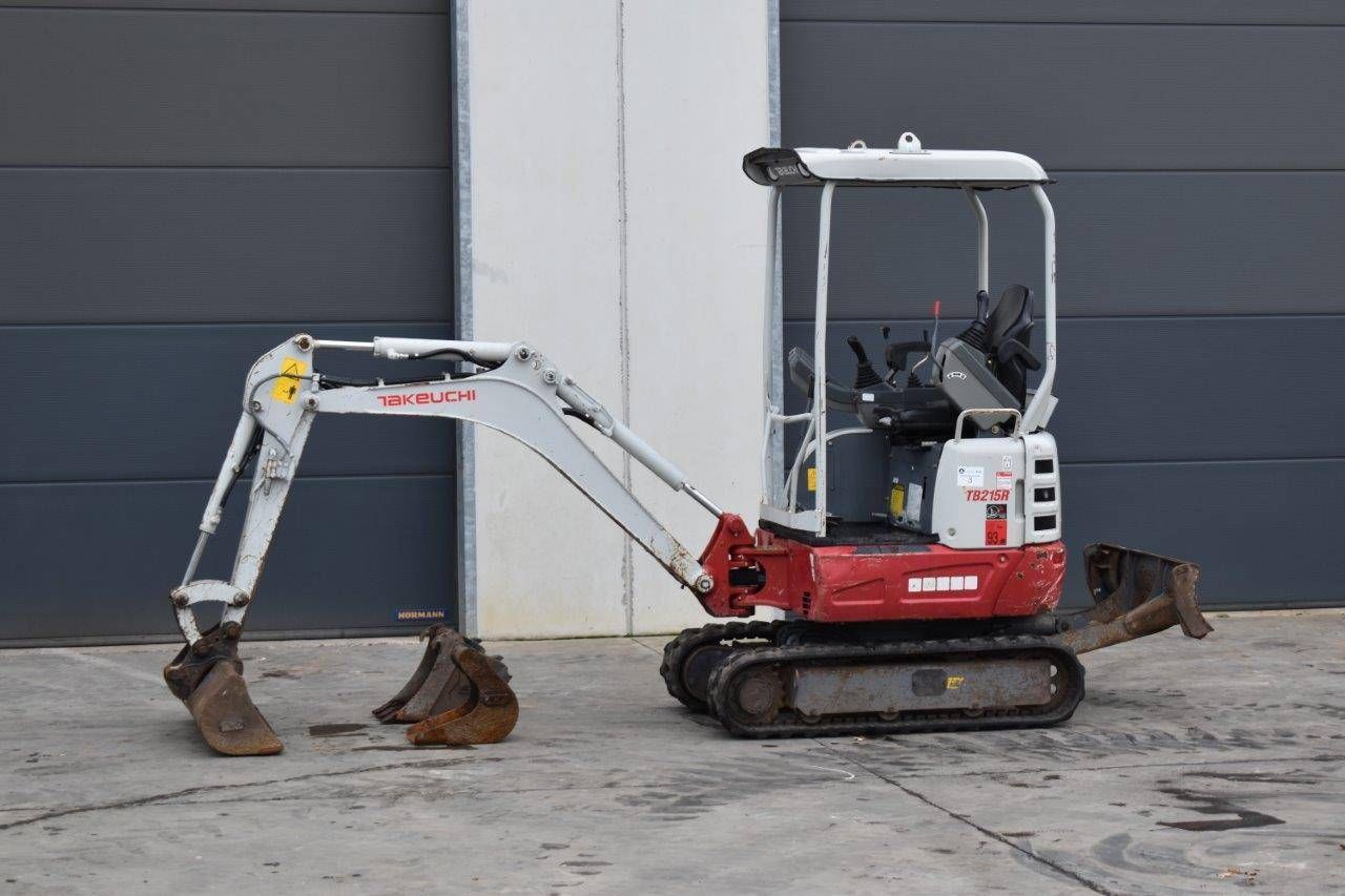Mini digger Takeuchi TB215R Diesel 2018