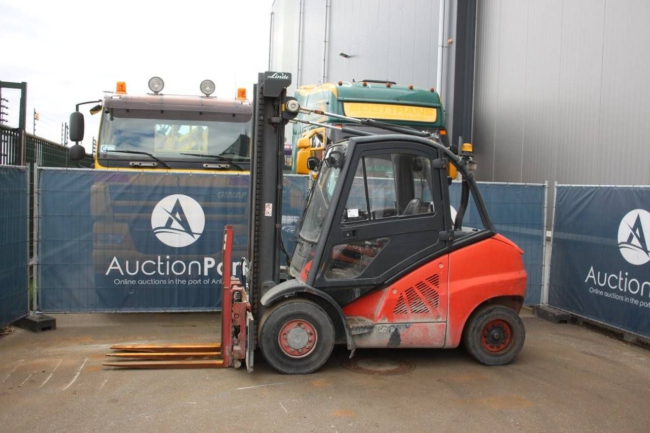 Forklift Linde H50D-01 Diesel 5000kg 5.0m 2012